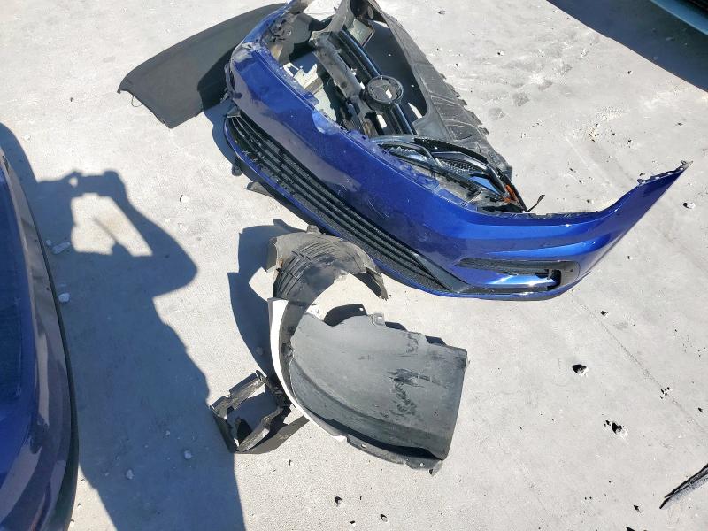 WVWWA7AU7KW137910 - 2019 VOLKSWAGEN GOLF R Կապույտ լուսանկար 12