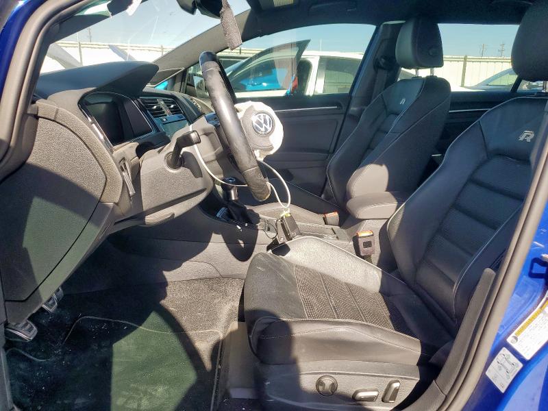 WVWWA7AU7KW137910 - 2019 VOLKSWAGEN GOLF R Կապույտ լուսանկար 7
