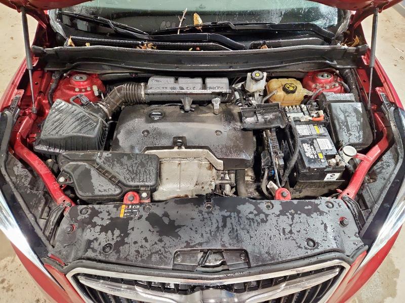 LRBFXCSAXKD013815 - 2019 BUICK ENVISION ESSENCE Կարմիր լուսանկար 12