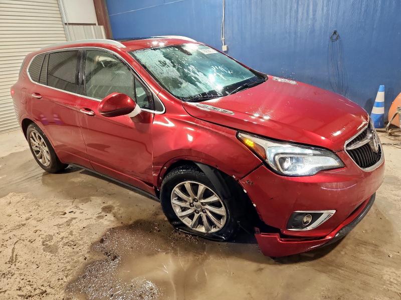 LRBFXCSAXKD013815 - 2019 BUICK ENVISION ESSENCE Կարմիր լուսանկար 4