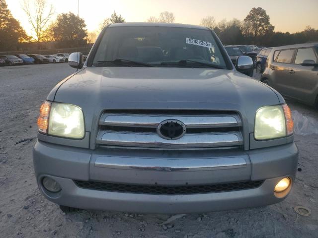 5TBDT44144S450796 - 2004 TOYOTA TUNDRA DOUBLE CAB SR5 SILVER photo 5