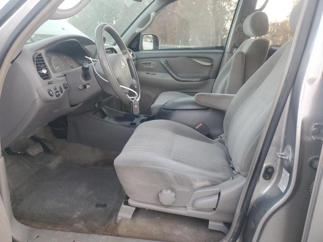 5TBDT44144S450796 - 2004 TOYOTA TUNDRA DOUBLE CAB SR5 SILVER photo 7