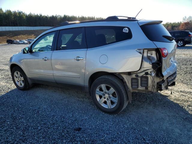1GNKRGED0CJ157343 - 2012 CHEVROLET TRAVERSE LT SILVER photo 2