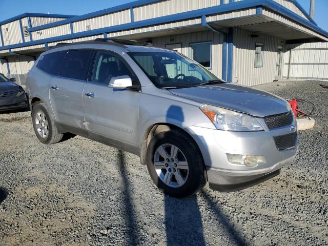 1GNKRGED0CJ157343 - 2012 CHEVROLET TRAVERSE LT SILVER photo 4