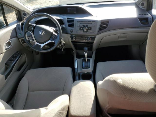 19XFB2F87CE327651 - 2012 HONDA CIVIC EX Szary zdjęcie 8