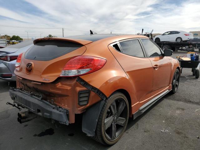 KMHTC6AE6DU144244 - 2013 HYUNDAI VELOSTER TURBO 橙色 照片 3