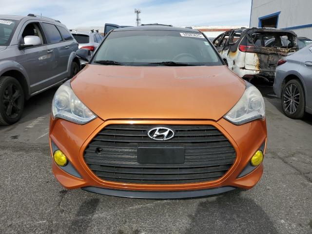 KMHTC6AE6DU144244 - 2013 HYUNDAI VELOSTER TURBO 橙色 照片 5