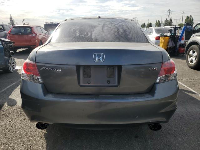 1HGCP36848A073371 - 2008 HONDA ACCORD EXL GRAY photo 6