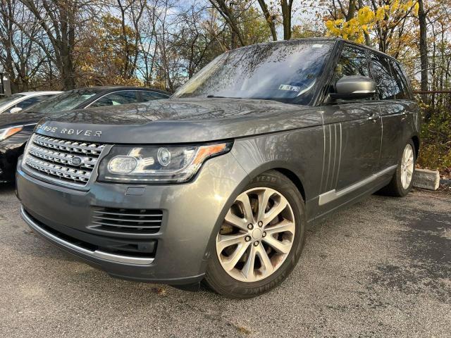 SALGS2FV5HA372729 - 2017 LAND ROVER RANGE ROVE HSE GRAY photo 2