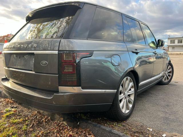 SALGS2FV5HA372729 - 2017 LAND ROVER RANGE ROVE HSE GRAY photo 4