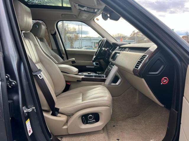 SALGS2FV5HA372729 - 2017 LAND ROVER RANGE ROVE HSE GRAY photo 5