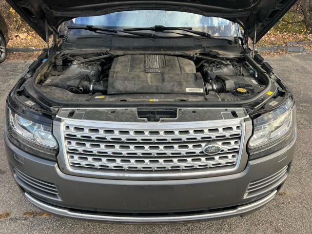 SALGS2FV5HA372729 - 2017 LAND ROVER RANGE ROVE HSE GRAY photo 7