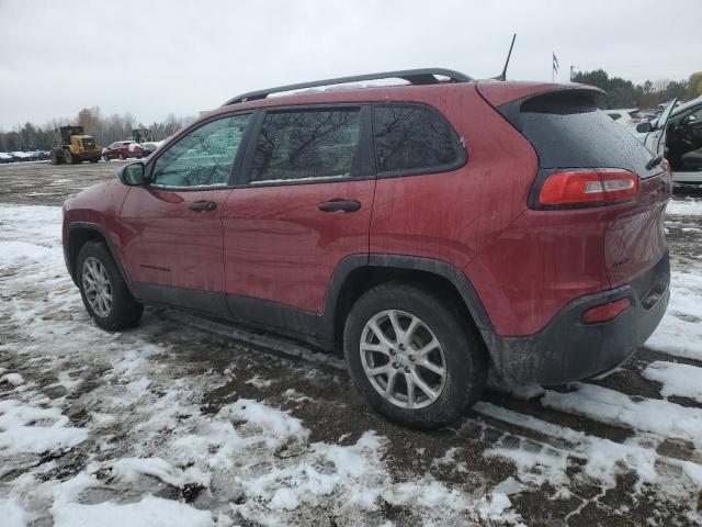 1C4PJMAS3GW348059 - 2016 JEEP CHEROKEE SPORT 红色 照片 2