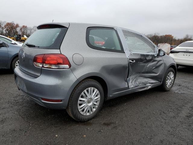 WVWBA7AJ9BW021953 - 2011 VOLKSWAGEN GOLF GRAY photo 3