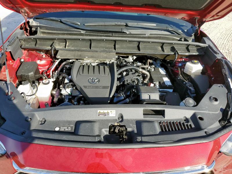 5TDKDRAH8PS018825 - 2023 TOYOTA HIGHLANDER L 栗色 照片 12