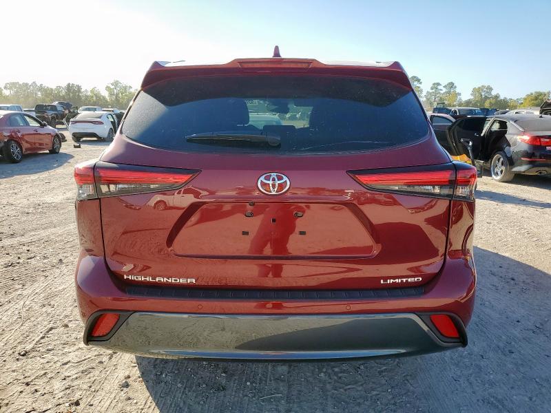 5TDKDRAH8PS018825 - 2023 TOYOTA HIGHLANDER L 栗色 照片 6