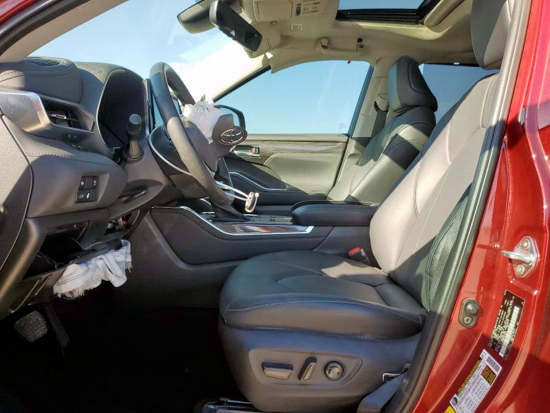 5TDKDRAH8PS018825 - 2023 TOYOTA HIGHLANDER L 栗色 照片 7