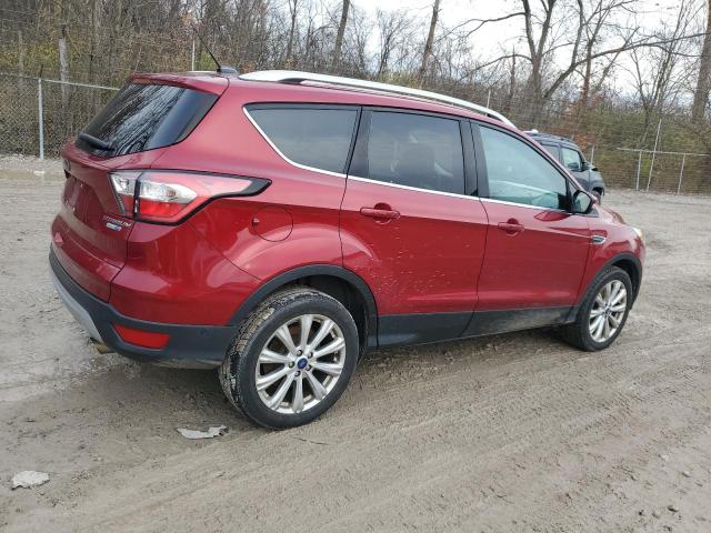 1FMCU9JD4HUE88568 - 2017 FORD ESCAPE TITANIUM 红色 照片 3