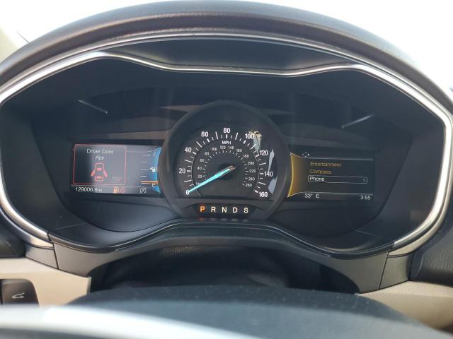 3FA6P0CD2KR150978 - 2019 FORD FUSION SEL SILVER photo 9