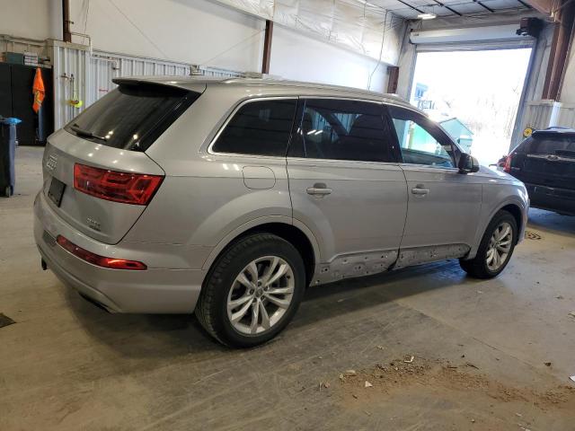 WA1AAAF77JD049650 - 2018 AUDI Q7 PREMIUM SILVER photo 3