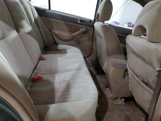 1HGES16574L011110 - 2004 HONDA CIVIC LX მწვანე ფოტო 10