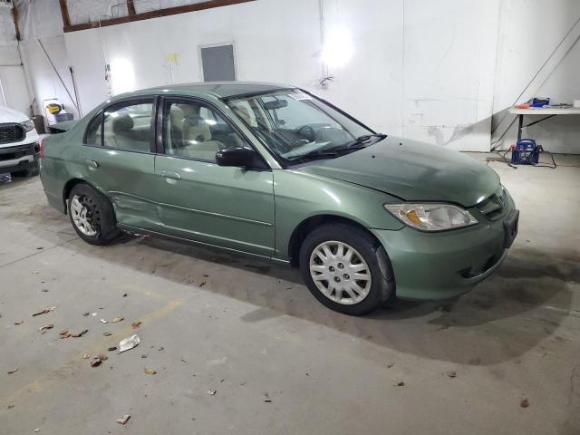 1HGES16574L011110 - 2004 HONDA CIVIC LX მწვანე ფოტო 4