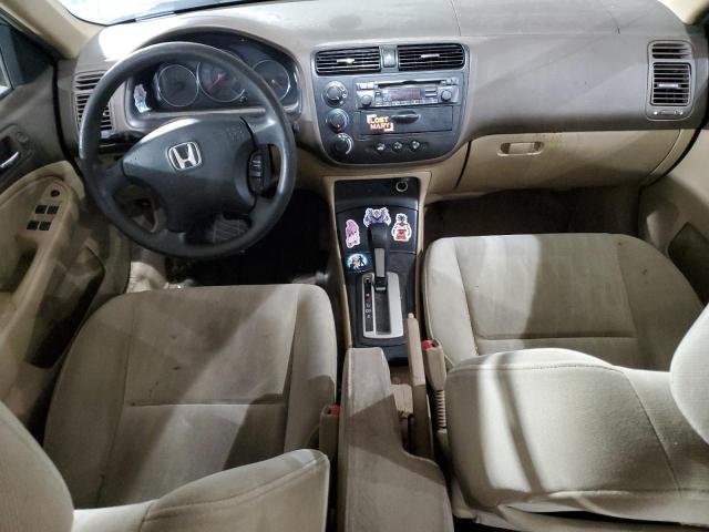 1HGES16574L011110 - 2004 HONDA CIVIC LX მწვანე ფოტო 8