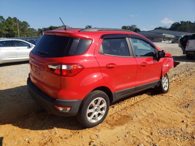 MAJ6S3GL1LC357203 - 2020 FORD ECOSPORT SE 红色 照片 3