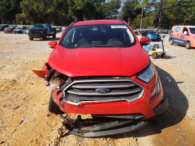 MAJ6S3GL1LC357203 - 2020 FORD ECOSPORT SE 红色 照片 5
