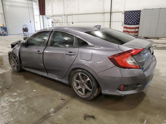 19XFC1F75HE016970 - 2017 HONDA CIVIC EXL Grau Foto 2