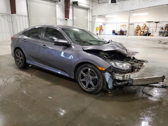 19XFC1F75HE016970 - 2017 HONDA CIVIC EXL Grau Foto 4