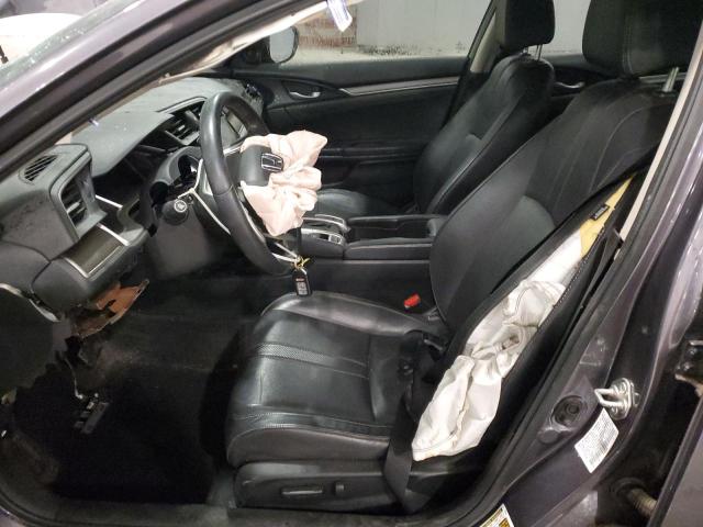 19XFC1F75HE016970 - 2017 HONDA CIVIC EXL Grau Foto 7