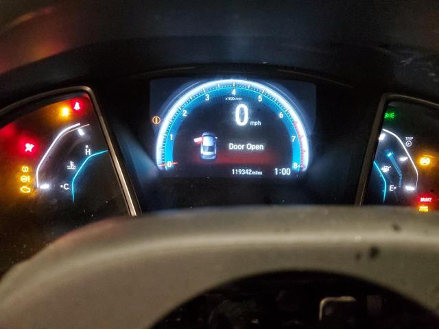 19XFC1F75HE016970 - 2017 HONDA CIVIC EXL Grau Foto 9