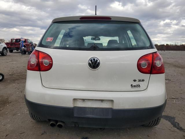 WVWDR71K07W222674 - 2007 VOLKSWAGEN RABBIT WHITE photo 6