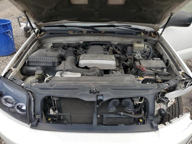 JTEBT14R458027527 - 2005 TOYOTA 4RUNNER SR5 WHITE photo 12