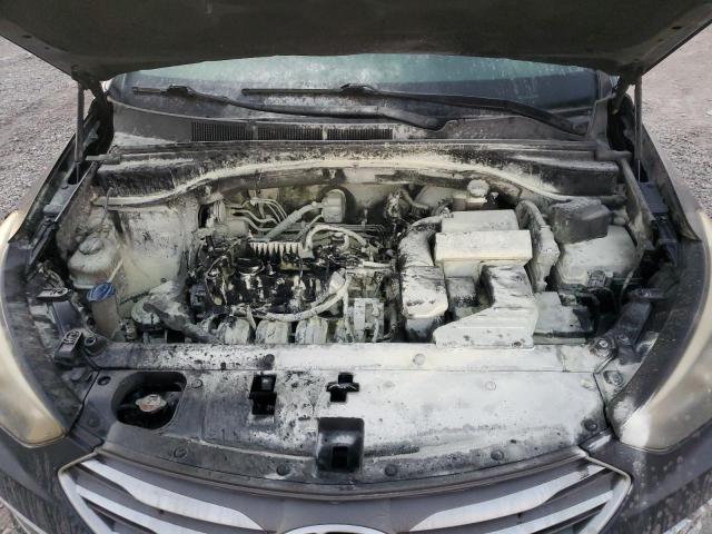 5NMZT3LB0JH085369 - 2018 HYUNDAI SANTA FE S BLUE photo 12