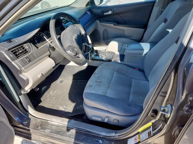 4T4BF1FK3CR184595 - 2012 TOYOTA CAMRY BASE ნაცრისფერი ფოტო 7