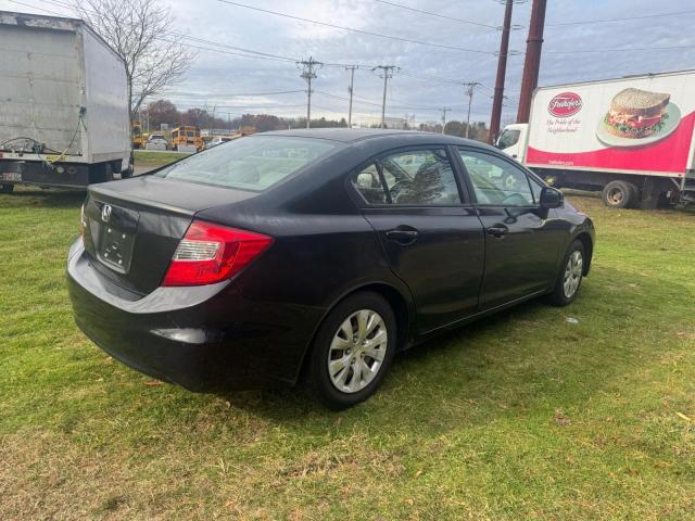 2HGFB2F50CH604149 - 2012 HONDA CIVIC LX Schwarz Foto 4