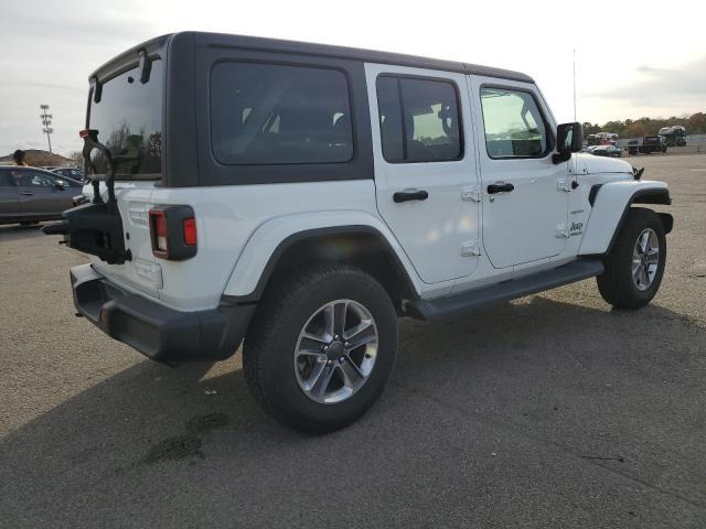 1C4HJXEN5MW646022 - 2021 JEEP WRANGLER U SAHARA WHITE photo 3