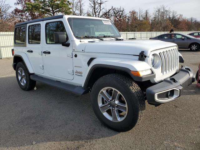 1C4HJXEN5MW646022 - 2021 JEEP WRANGLER U SAHARA WHITE photo 4