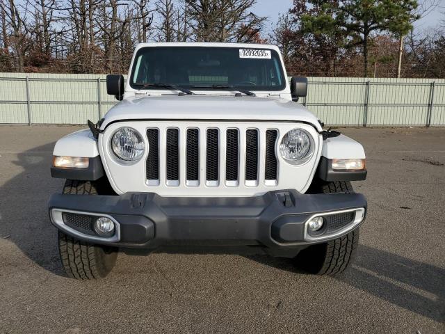 1C4HJXEN5MW646022 - 2021 JEEP WRANGLER U SAHARA WHITE photo 5