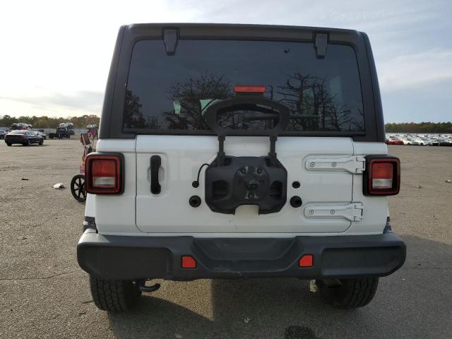1C4HJXEN5MW646022 - 2021 JEEP WRANGLER U SAHARA WHITE photo 6