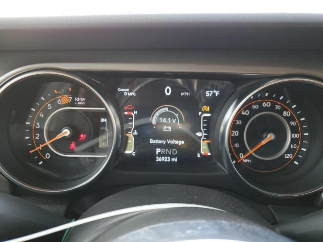 1C4HJXEN5MW646022 - 2021 JEEP WRANGLER U SAHARA WHITE photo 9