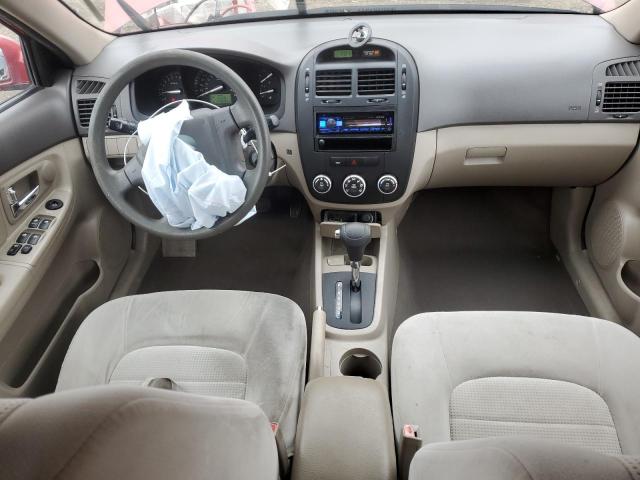 KNAFE121485545931 - 2008 KIA SPECTRA EX 红色 照片 8