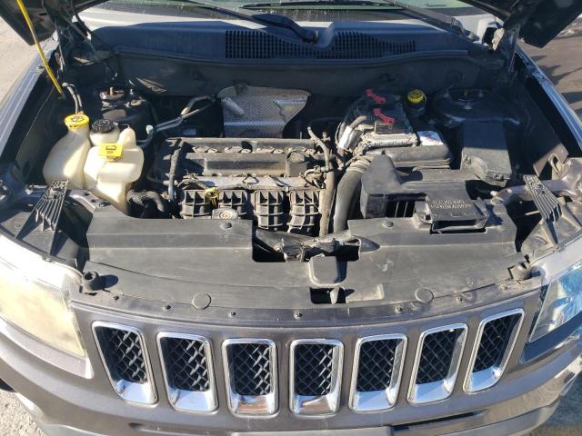 1C4NJCBA9GD518816 - 2016 JEEP COMPASS SPORT GRAY photo 12