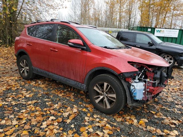 JTMRFREV4GJ099554 - 2016 TOYOTA RAV4 XLE RED photo 4
