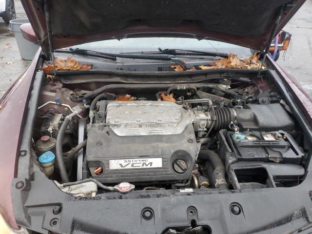 1HGCP3F81CA041048 - 2012 HONDA ACCORD EXL ბურგუნდია ფოტო 11
