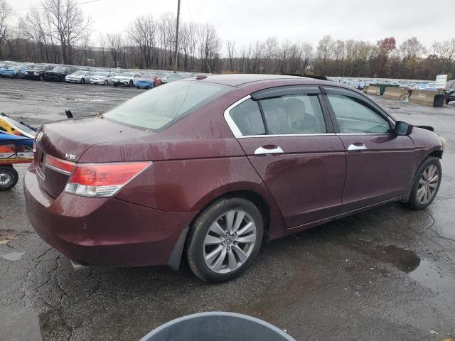 1HGCP3F81CA041048 - 2012 HONDA ACCORD EXL ბურგუნდია ფოტო 3