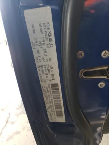 1C6RR7LT8GS334410 - 2016 RAM 1500 SLT BLUE photo 12