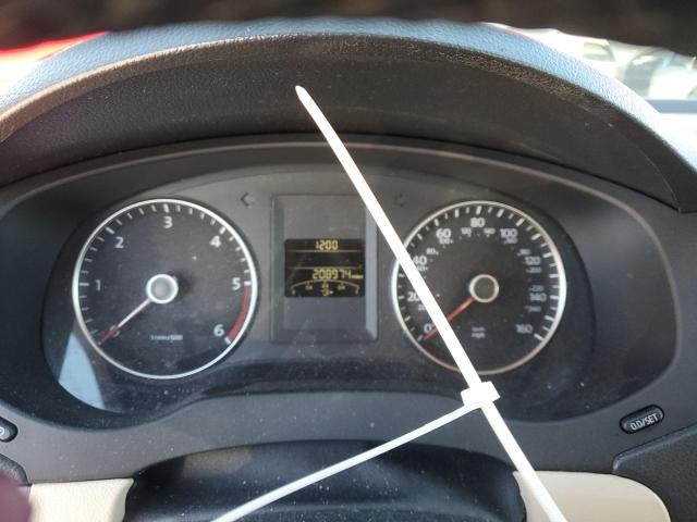 3VWLL7AJ6DM241517 - 2013 VOLKSWAGEN JETTA TDI წითელი ფოტო 9